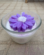 VELA DECORATIVA MARGARITA - AROMA LAVANDA