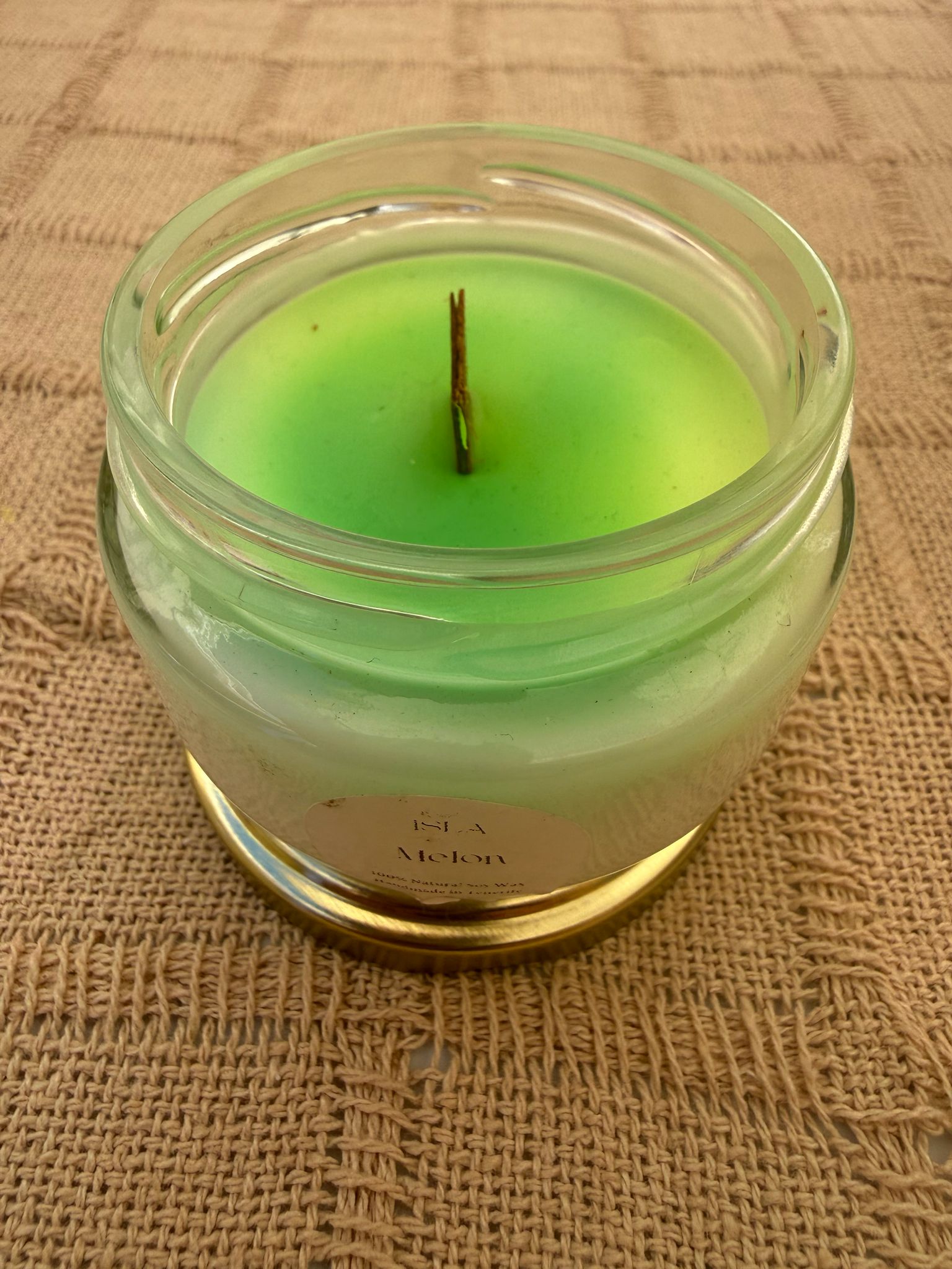 VELA DE BIENESTAR - AROMA MELÓN